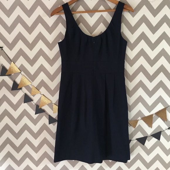 EUC J. Crew navy blue dress - Picture 5 of 9